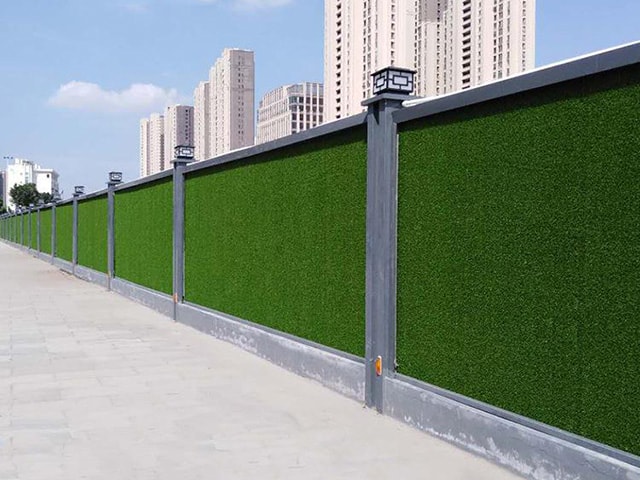 草坪圍擋