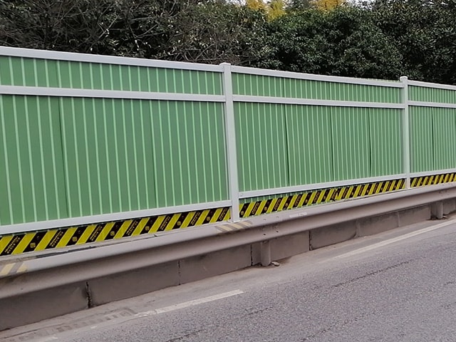 建築工地(dì / de)施工圍擋
